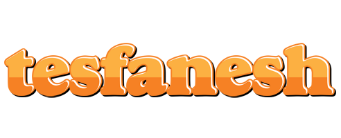 Tesfanesh orange logo