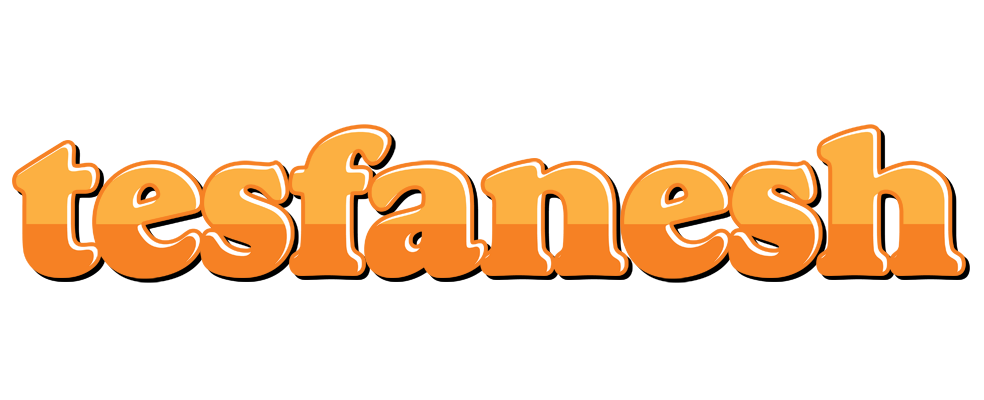 Tesfanesh orange logo
