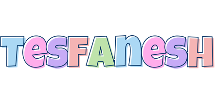 Tesfanesh pastel logo