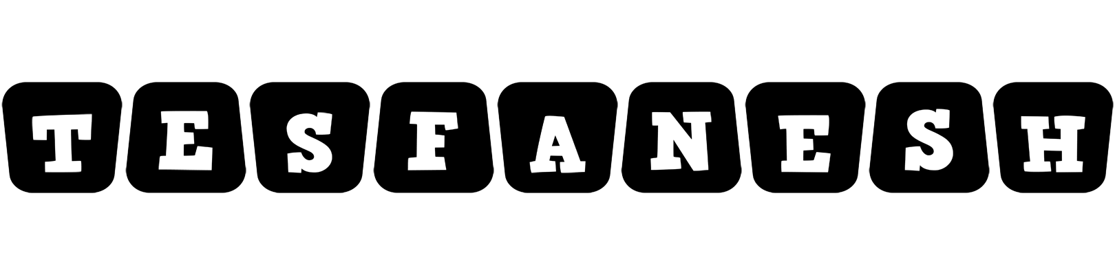 Tesfanesh racing logo