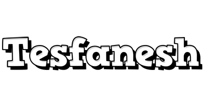 Tesfanesh snowing logo