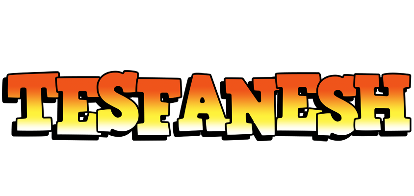 Tesfanesh sunset logo