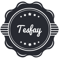 Tesfay badge logo