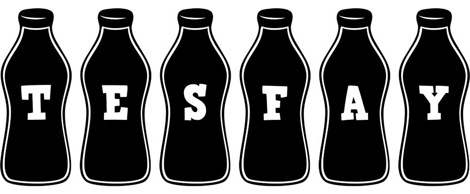 Tesfay bottle logo