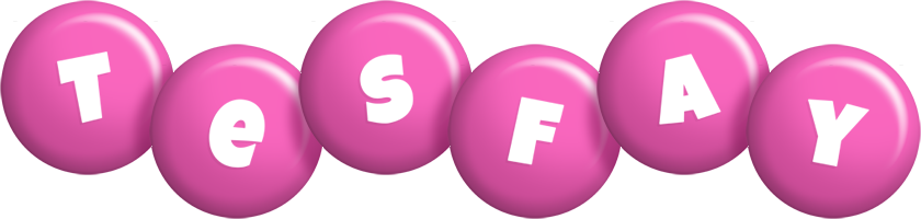 Tesfay candy-pink logo