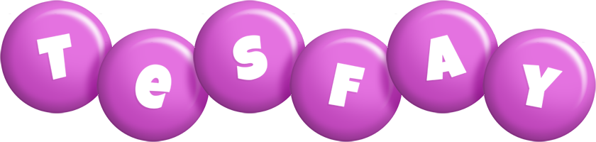 Tesfay candy-purple logo