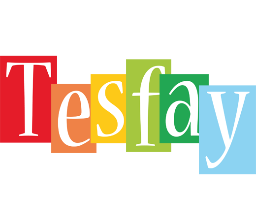 Tesfay colors logo