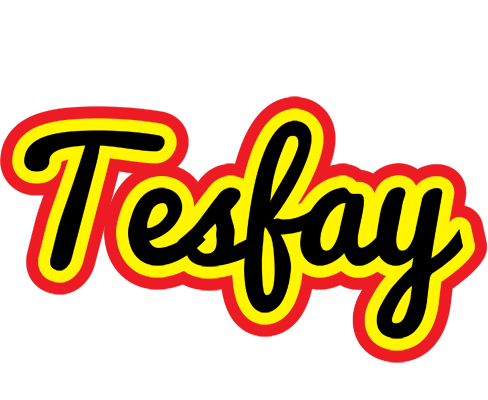 Tesfay flaming logo
