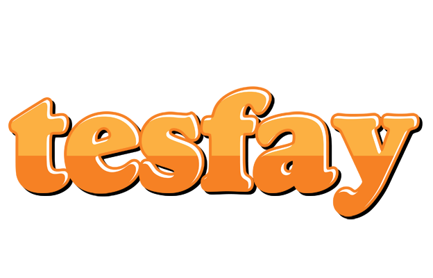 Tesfay orange logo
