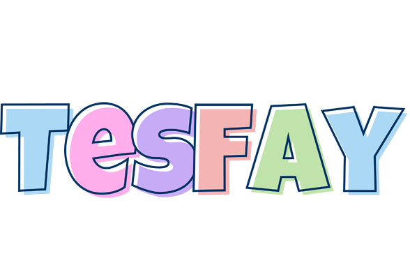 Tesfay pastel logo
