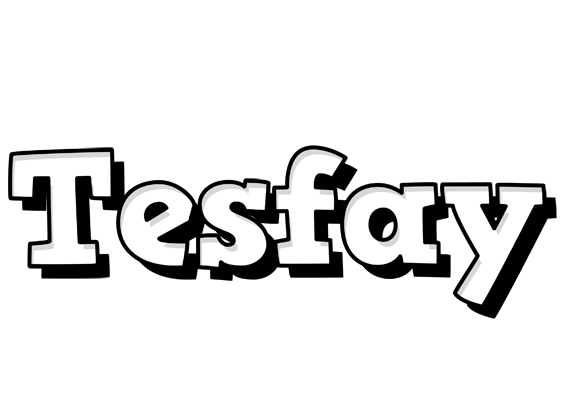 Tesfay snowing logo