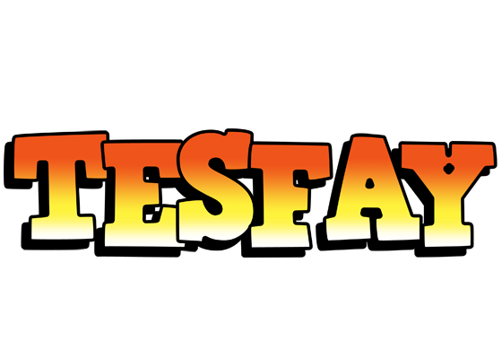 Tesfay sunset logo