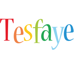 Tesfaye birthday logo