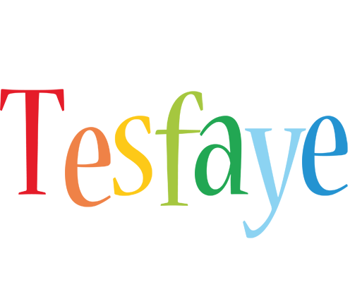 Tesfaye birthday logo