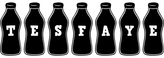 Tesfaye bottle logo