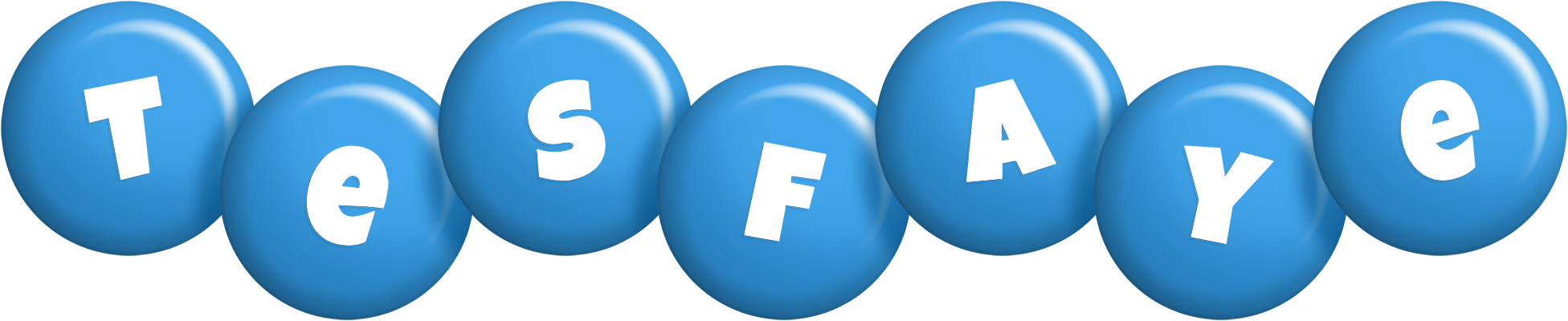 Tesfaye candy-blue logo