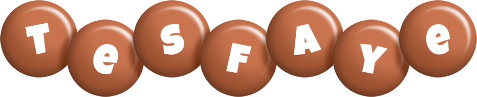 Tesfaye candy-brown logo