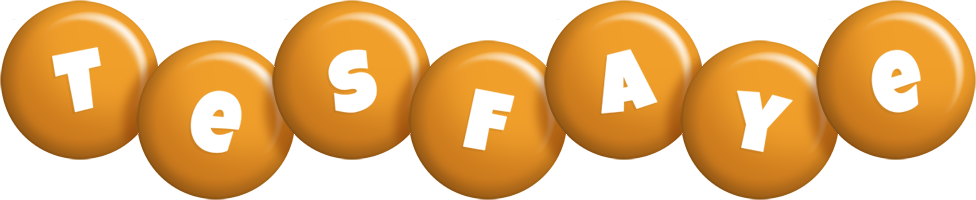 Tesfaye candy-orange logo