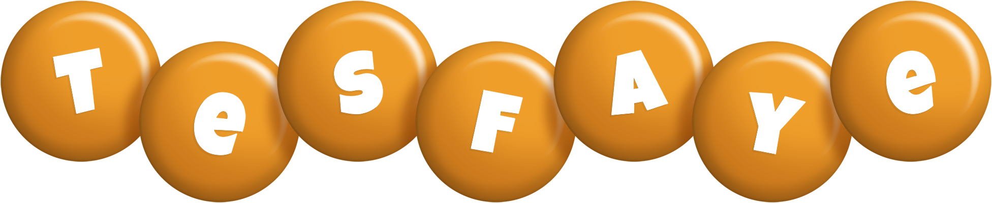 Tesfaye candy-orange logo