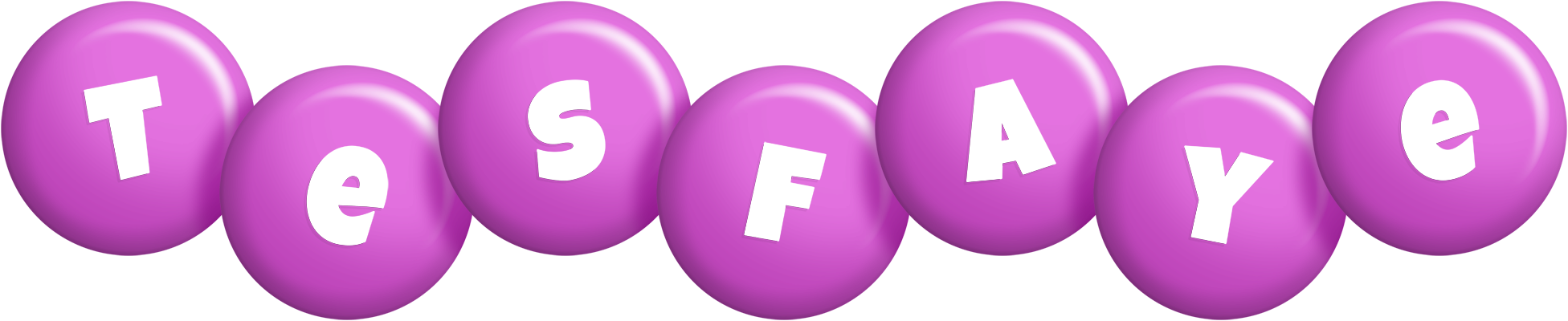Tesfaye candy-purple logo