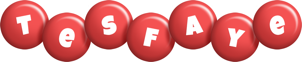 Tesfaye candy-red logo