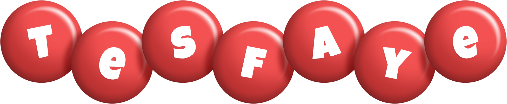 Tesfaye candy-red logo