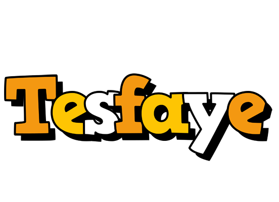 Tesfaye cartoon logo