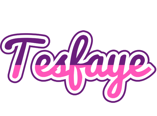 Tesfaye cheerful logo