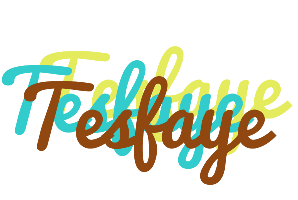 Tesfaye cupcake logo