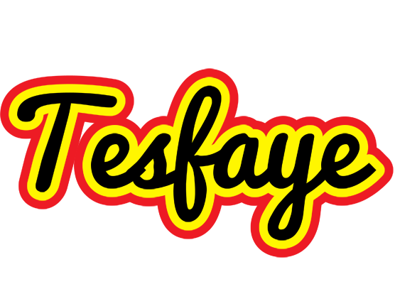 Tesfaye flaming logo