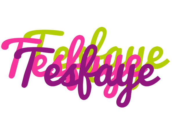 Tesfaye flowers logo