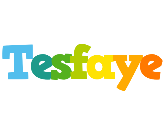 Tesfaye rainbows logo