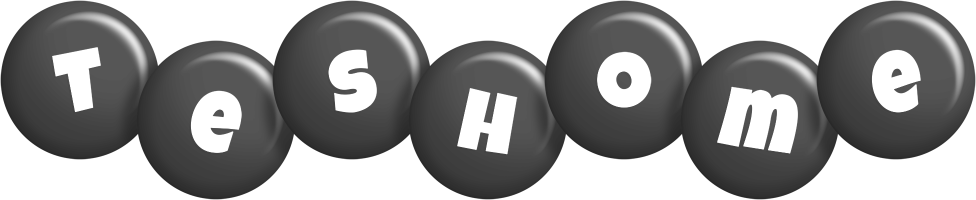 Teshome candy-black logo