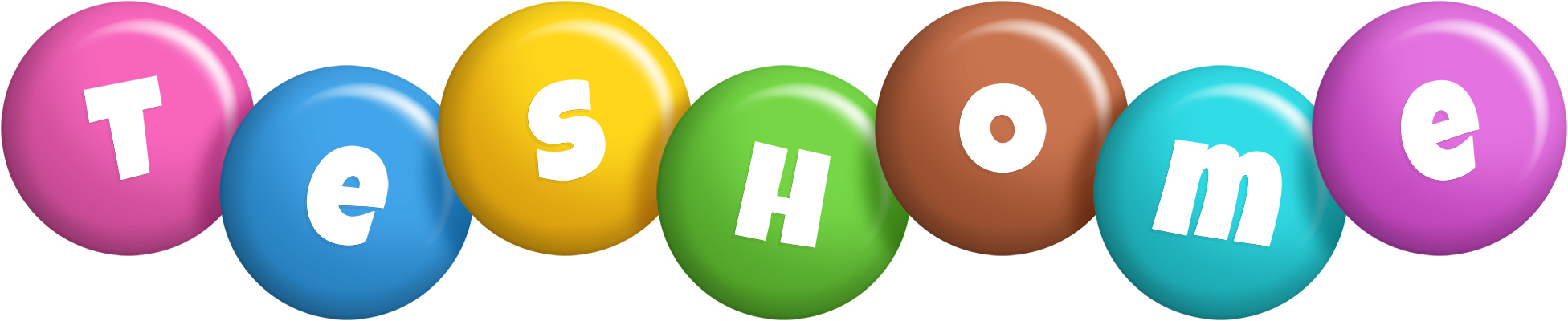 Teshome candy logo