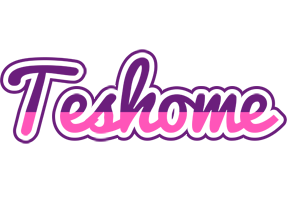 Teshome cheerful logo