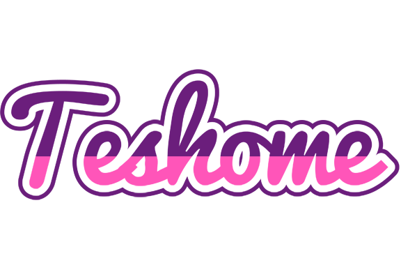 Teshome cheerful logo