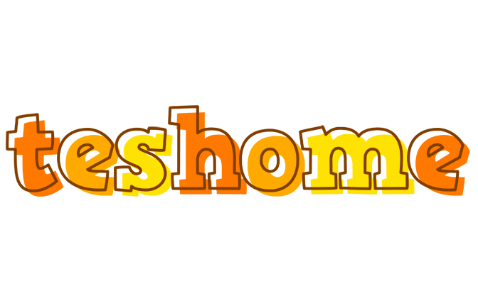 Teshome desert logo