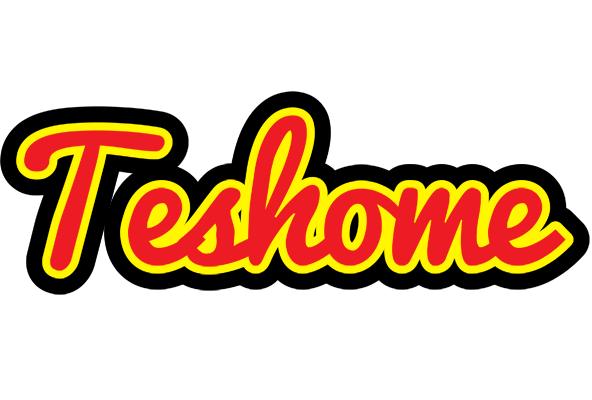Teshome fireman logo