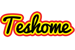 Teshome flaming logo