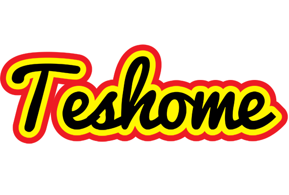 Teshome flaming logo