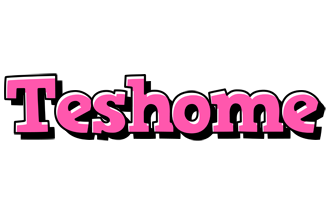 Teshome girlish logo