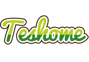 Teshome golfing logo