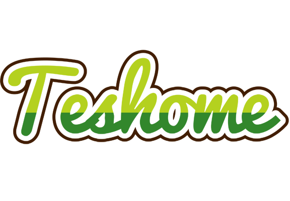 Teshome golfing logo