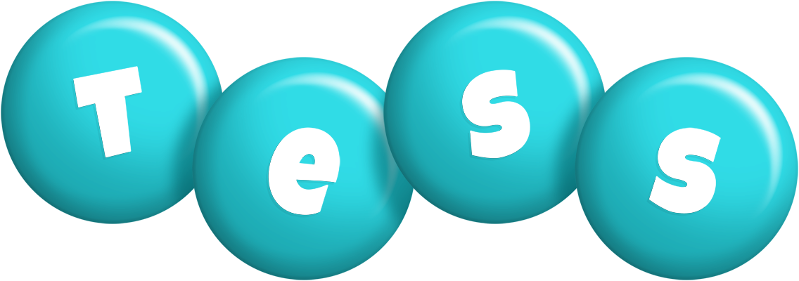Tess candy-azur logo