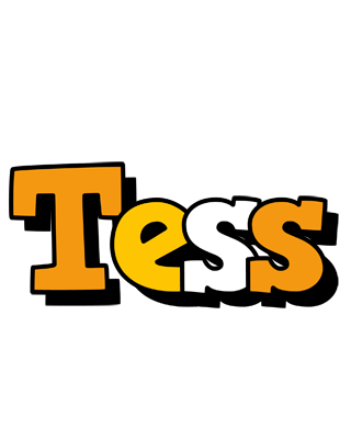 Tess cartoon logo