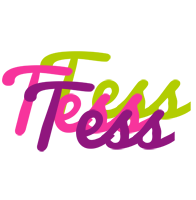 Tess flowers logo