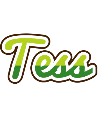 Tess golfing logo