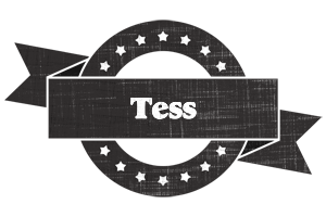 Tess grunge logo