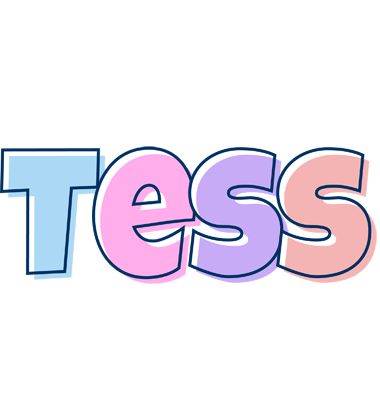 Tess pastel logo