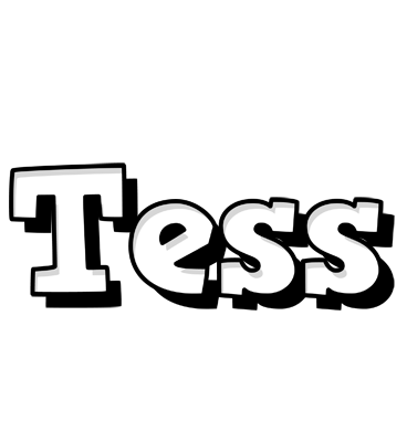 Tess snowing logo